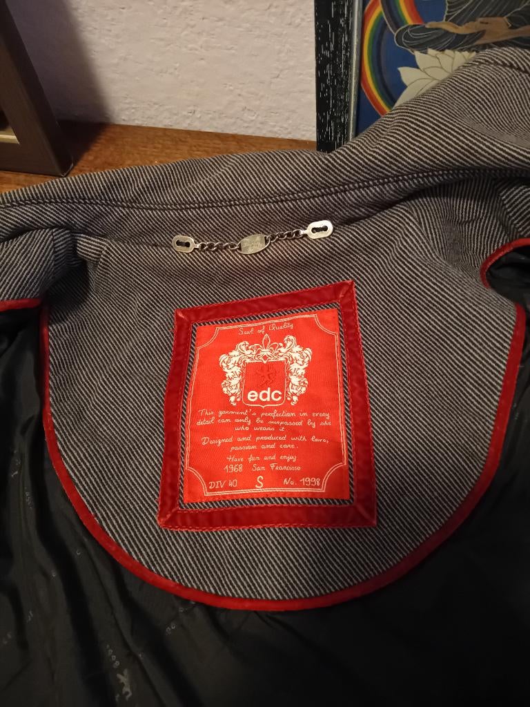 RETRO Jeans jas Esprit, Kleding | Dames, Jassen | Zomer, Overige kleuren, Zo goed als nieuw, Esprit, Ophalen