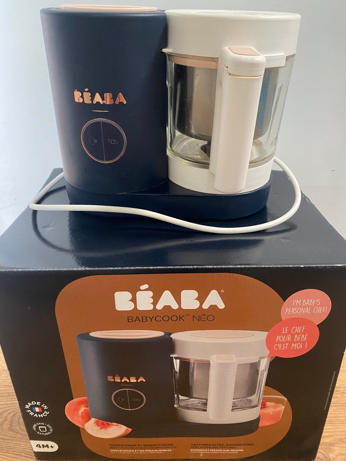Beaba babycook Neo, Elektronische apparatuur, Keukenmixers, Ophalen, Zo goed als nieuw