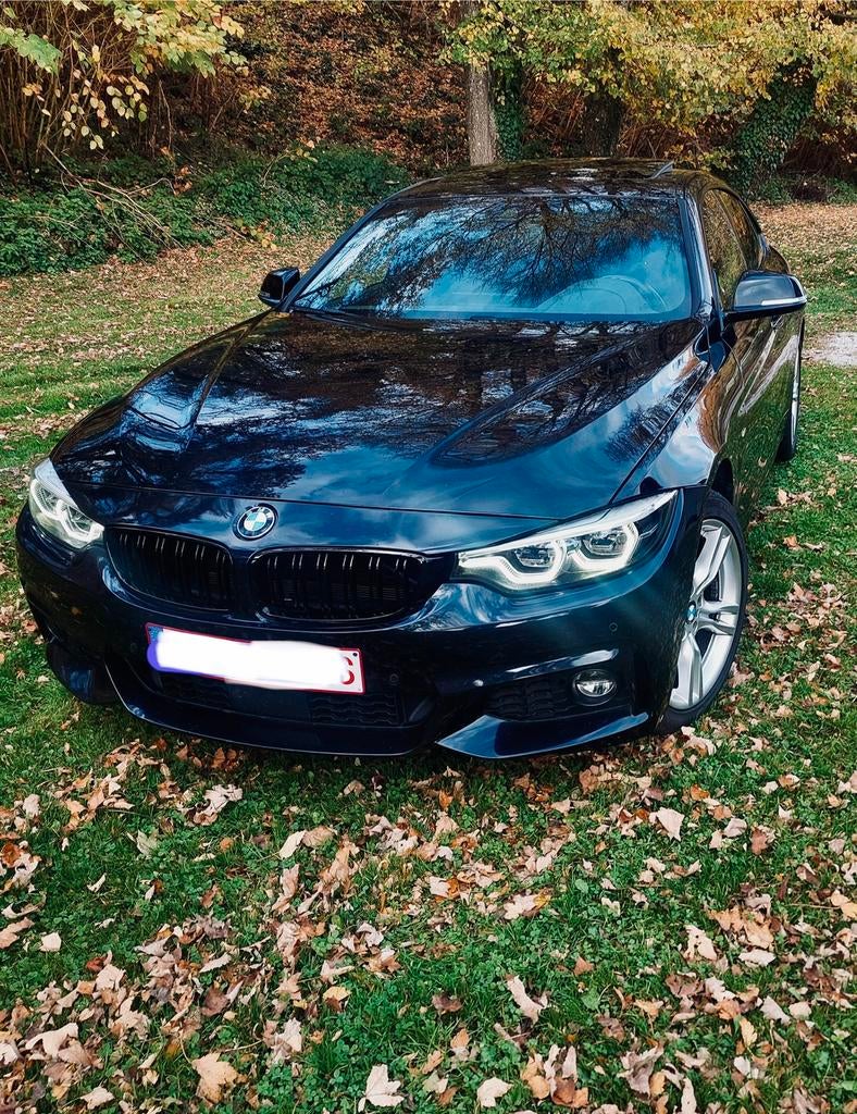 BMW 420i Faceliftpack M xDrive uit 2018, Auto's, Automaat, 4 cilinders, Alcantara, Zwart