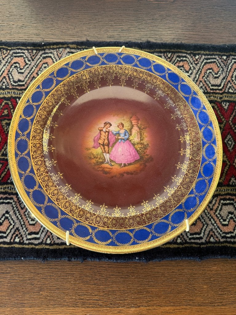 Fragonard Bavaria Karlsbader bord 27 cm, Antiek en Kunst, Antiek | Porselein, Ophalen of Verzenden