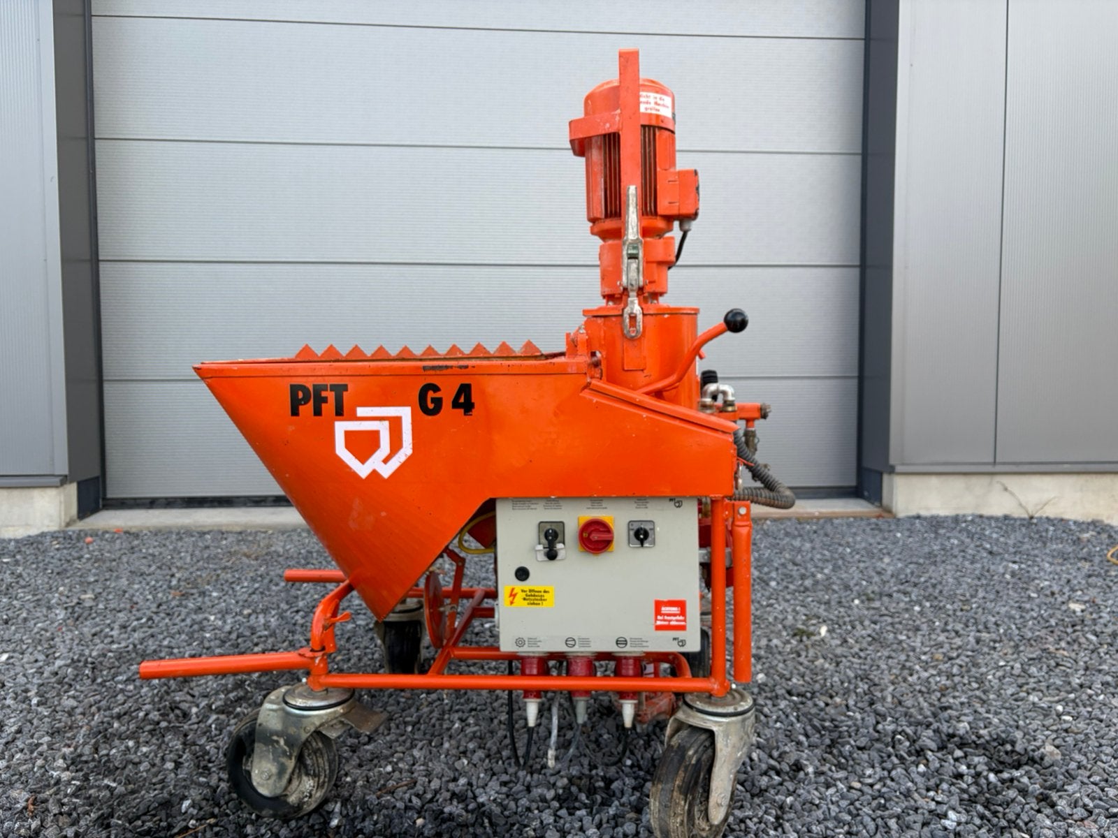 PFT G4 380v, Doe-het-zelf en Bouw, Ophalen, Zo goed als nieuw