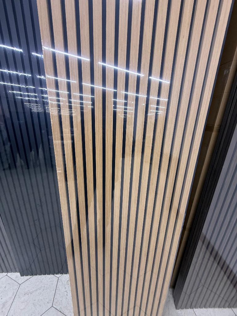 ‼️Panneau lambris acoustique mural decoratif ‼️, Enlèvement, Neuf, Noir