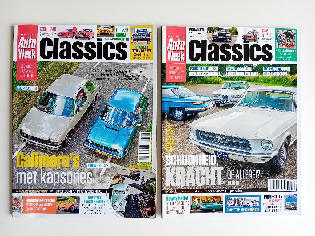 Auto Week Classics 12 van 2025 + 1 van 2026, Enlèvement ou Envoi, Général, Diverse auteurs, Utilisé