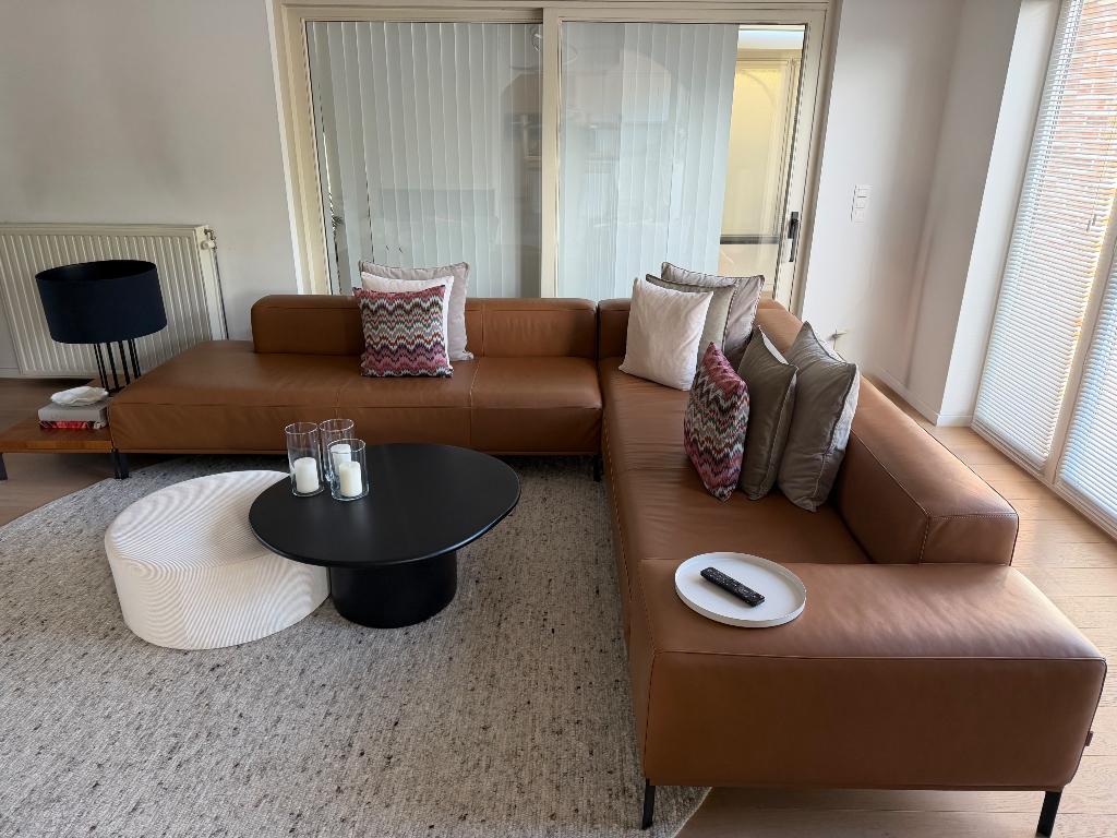 Durlet BUENAVISTA designzetel, Huis en Inrichting, Zetels | Zetels, Zo goed als nieuw, Hoekbank, Vierpersoons of meer, 250 tot 300 cm