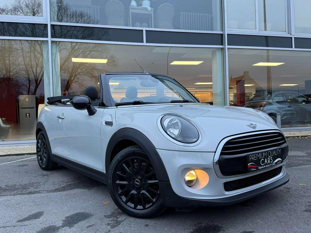 MINI Cabrio Cooper D Zeer nette wagen met 12 maand waarborg, 4 zetels, Gebruikt, Cabriolet, Wit
