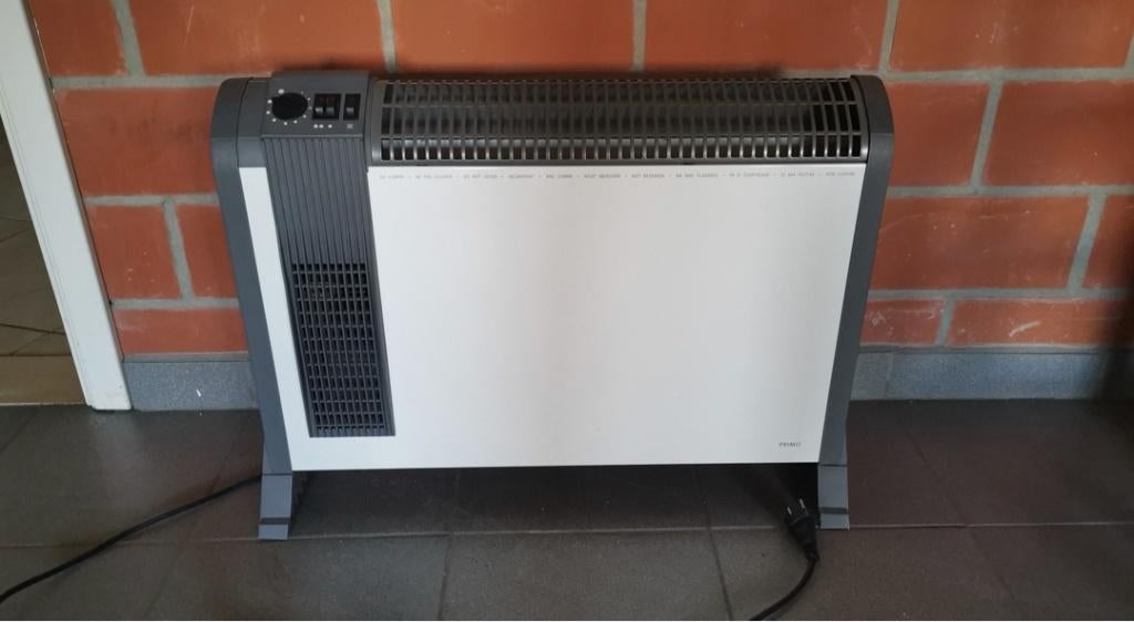 Elektrisch verwarming toestel, Enlèvement, Utilisé, Moins de 200 watts, Radiateur