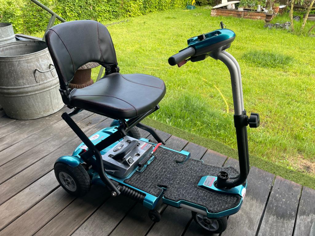 Opvouwbare scootmobiel Heartway BRIO S19, 10 km/u of minder, Gebruikt, 15 km of minder, Ophalen