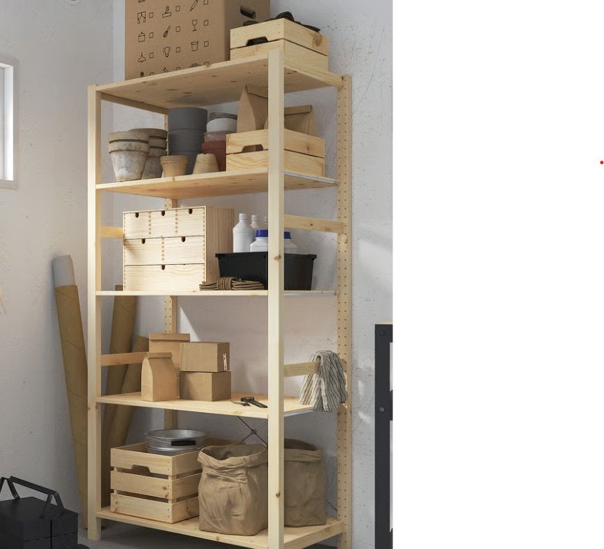 Houten rekken, Ophalen