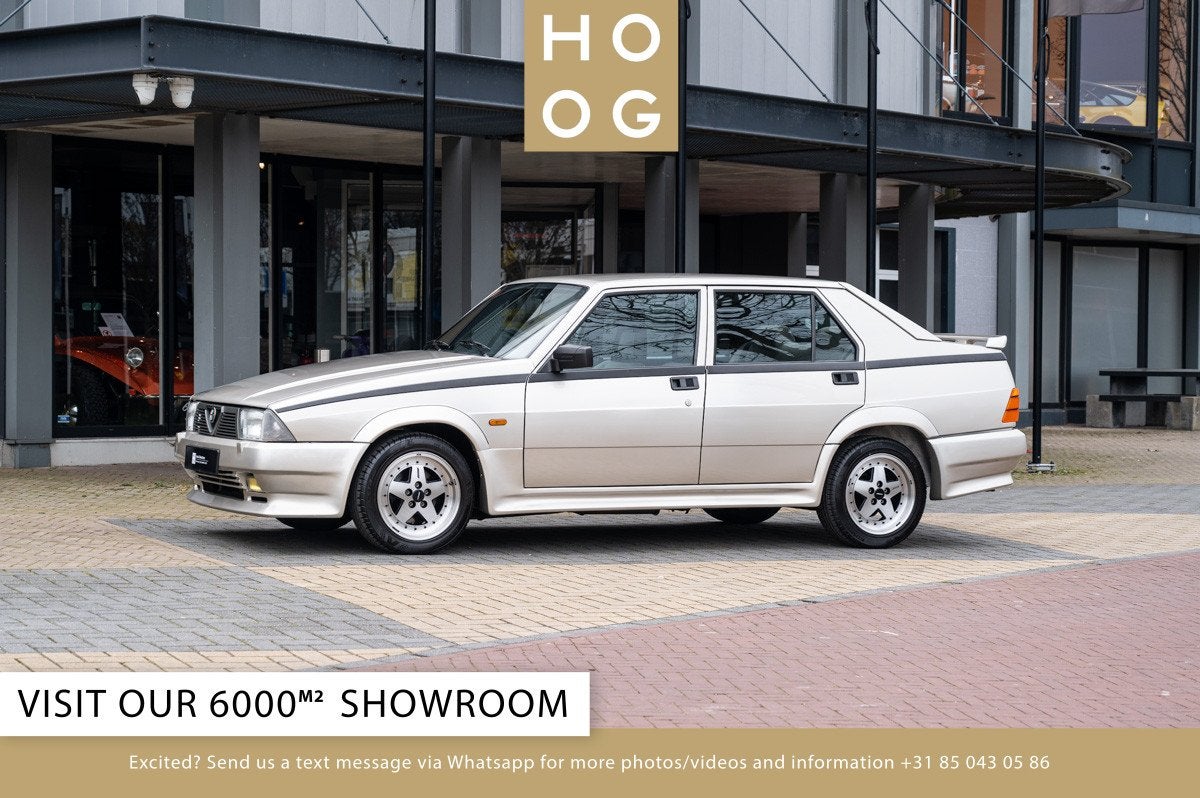 Alfa Romeo 75 1.8 Turbo Zender (bj 1988), Auto's, Alfa Romeo, 4 deurs, Stof, Gebruikt, 110 kW