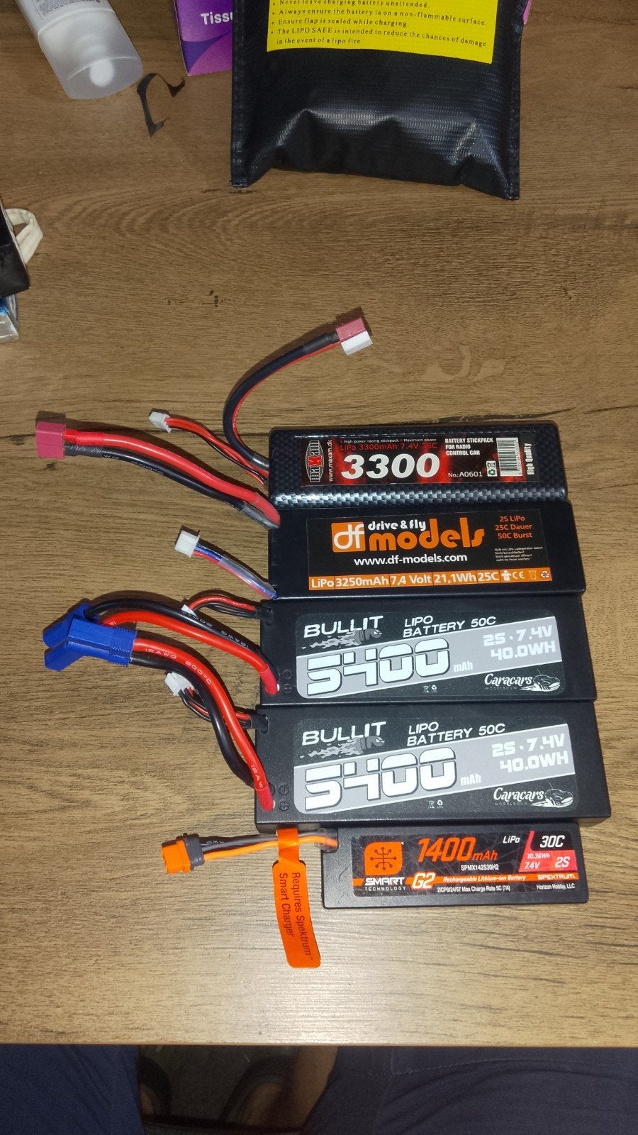 Diverse 2s lipo's, Enlèvement ou Envoi, Comme neuf