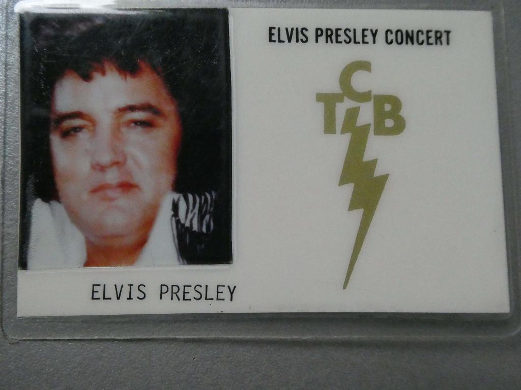 Elvis Presley backstage pass, Ophalen of Verzenden, Nieuw, Film, Foto of Kaart