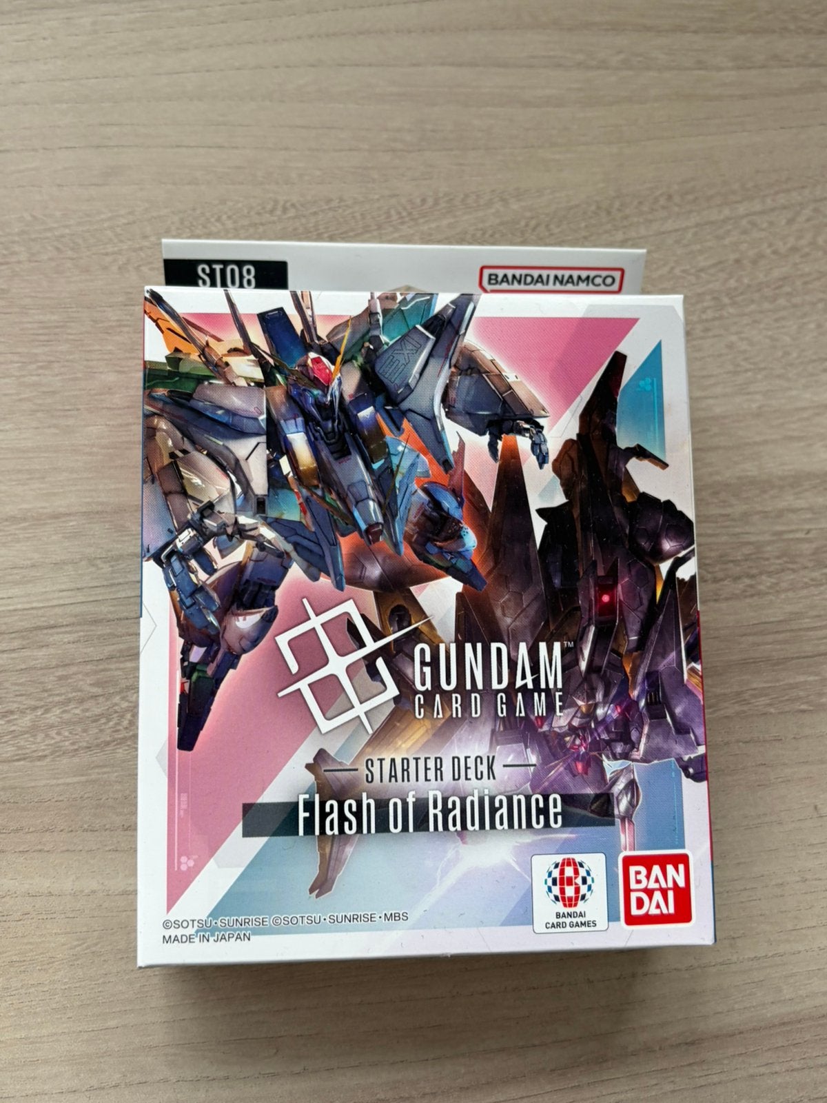 Starter Deck ST08 – Flash of Radiance Gundam Card Game, Hobby en Vrije tijd, Verzamelkaartspellen | Overige, Ophalen of Verzenden