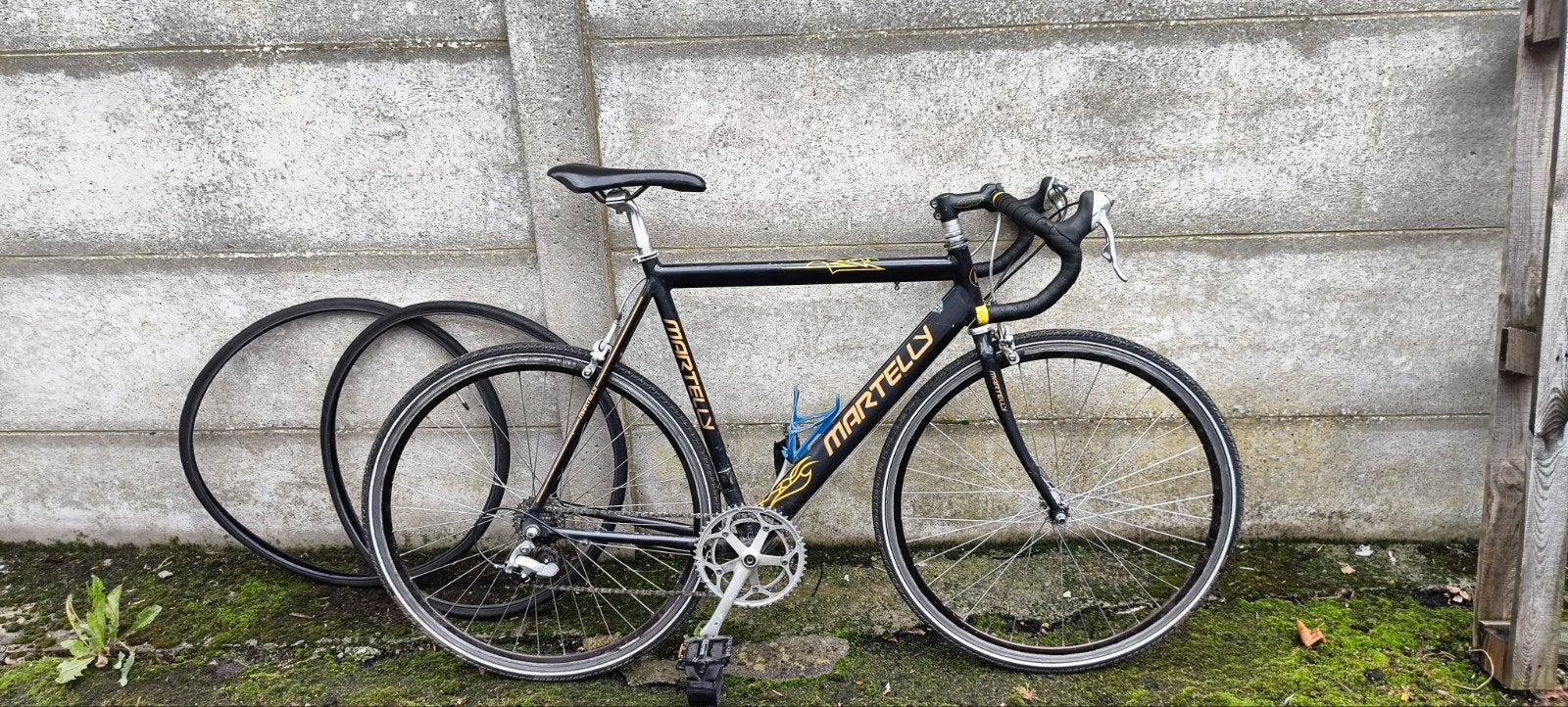 retro aero koersfiets uit aluminium, 28 inch, Gebruikt, Velgrem, 15 tot 20 versnellingen
