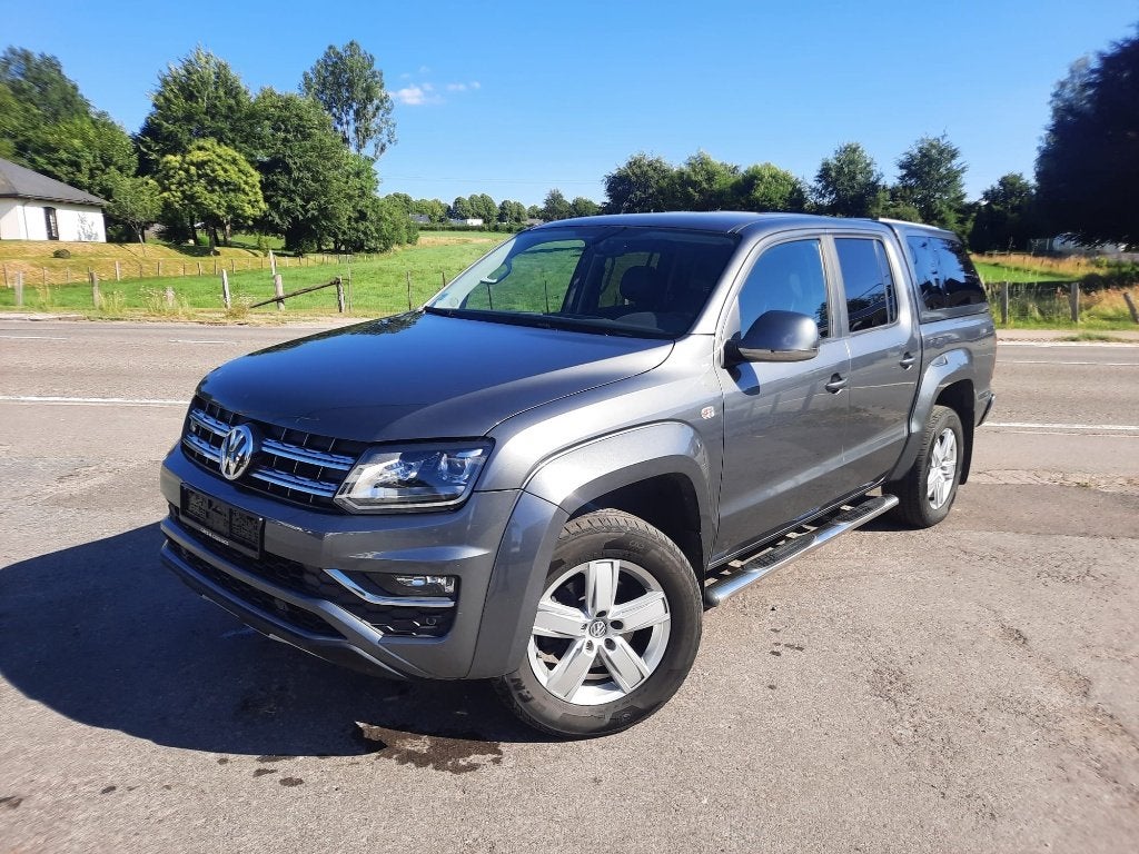 VW Amarok 3.0 V6 TDI Highline 4Motion, Cuir, Argent ou Gris, Achat, Euro 6