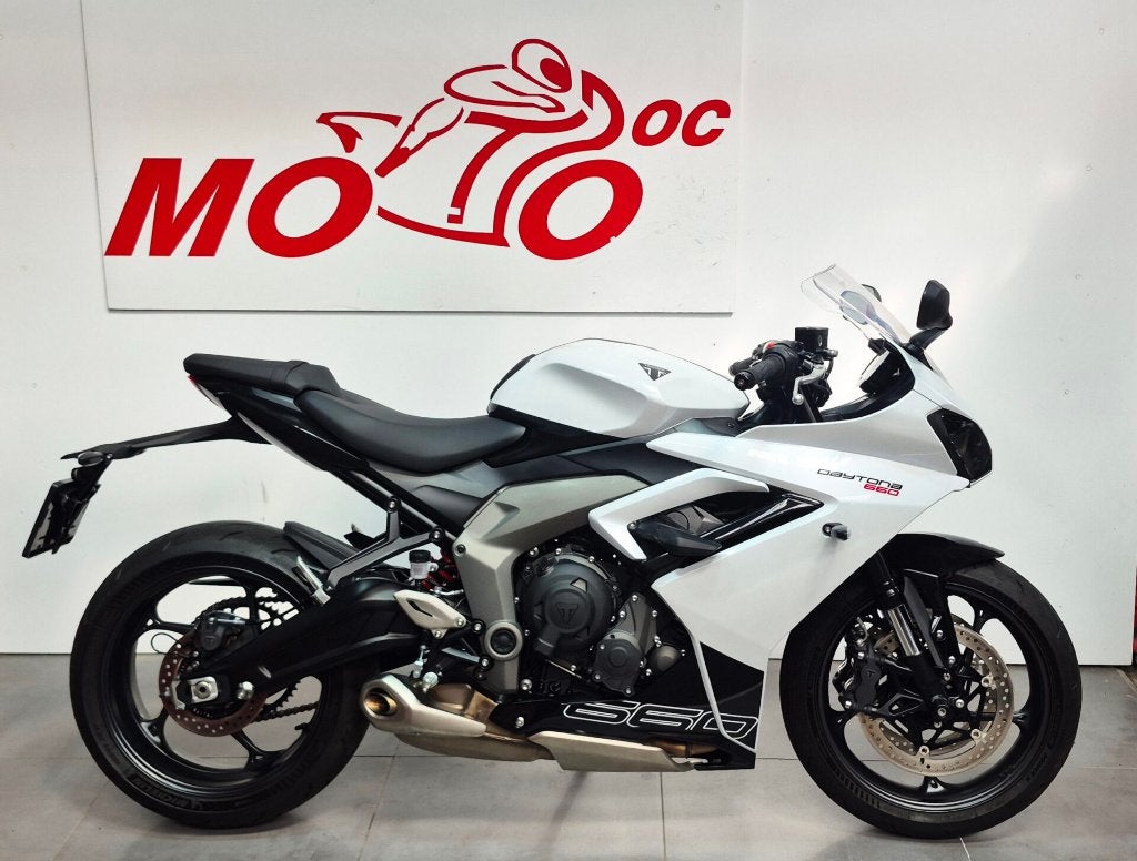 TRIUMPH DAYTONA 660 ***MOTODOC.BE***, Permis Moto A, Entreprise, Occasion, Plus de 35 kW