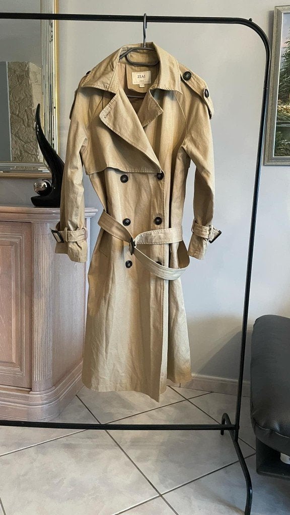 TRENCH nieuw beige S, Ophalen of Verzenden, Nieuw, Maat 36 (S), Beige