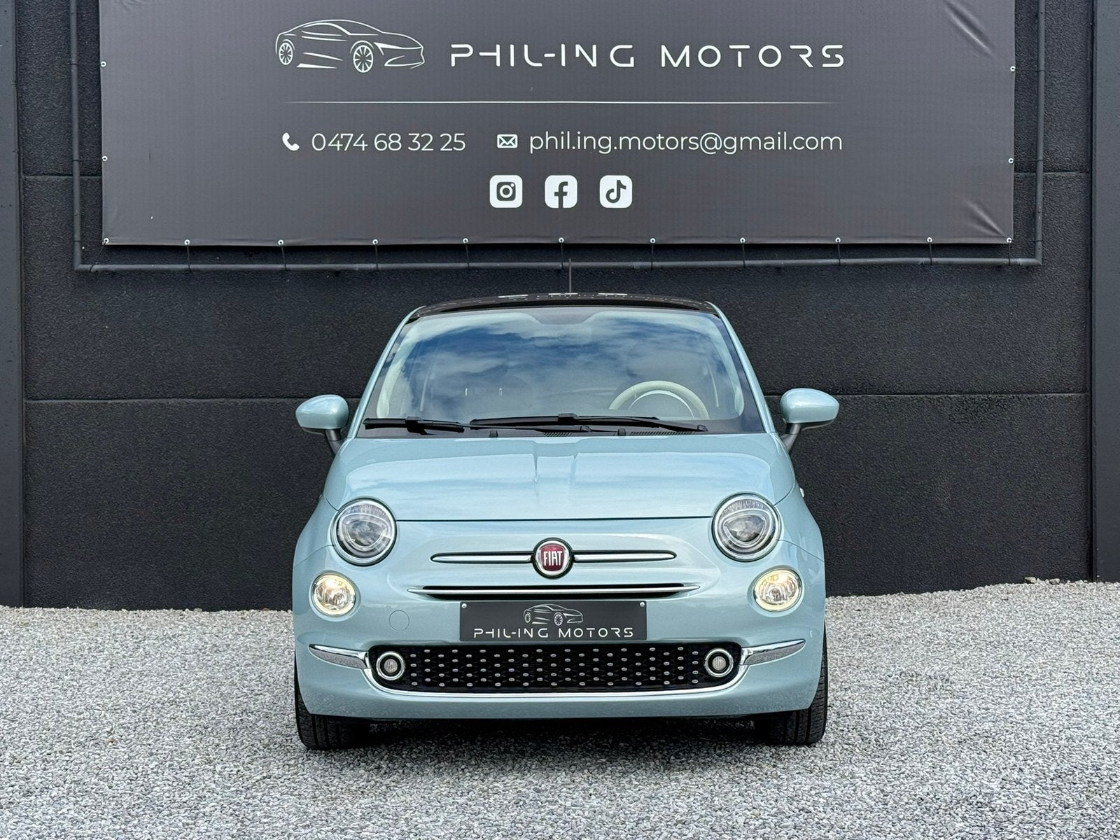 Fiat 500 1.0i MHEV, Toit Panoramique, Gps, Hybrid, 15000 km, Voorwielaandrijving, 4 zetels, Stof, Handgeschakeld