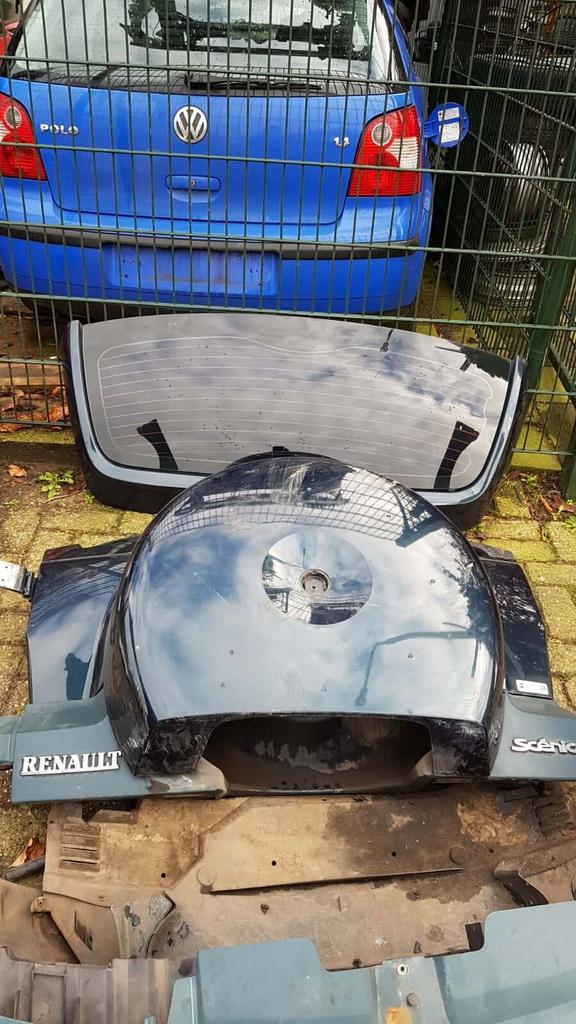 Renault Scenic 4x4 achterklep bj 2002, Auto-onderdelen, Carrosserie, Achterklep, Achter, Gebruikt, Ophalen of Verzenden