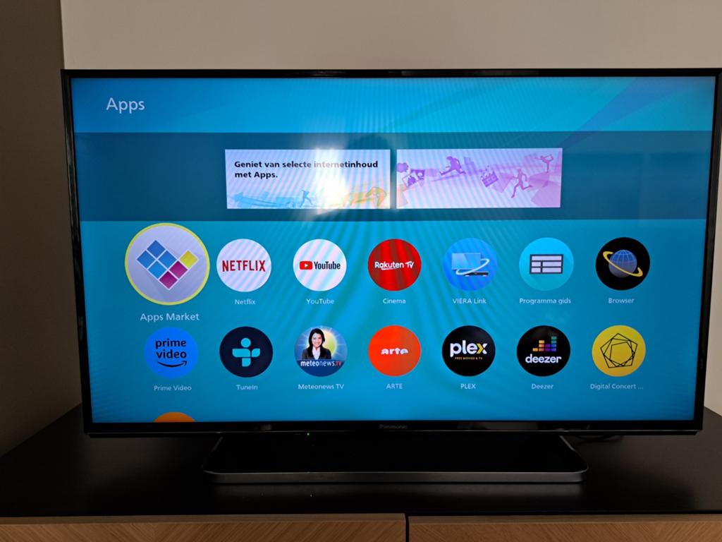 Panasonic TX-40FS500E, Ophalen, LED, Panasonic, 100 cm of meer