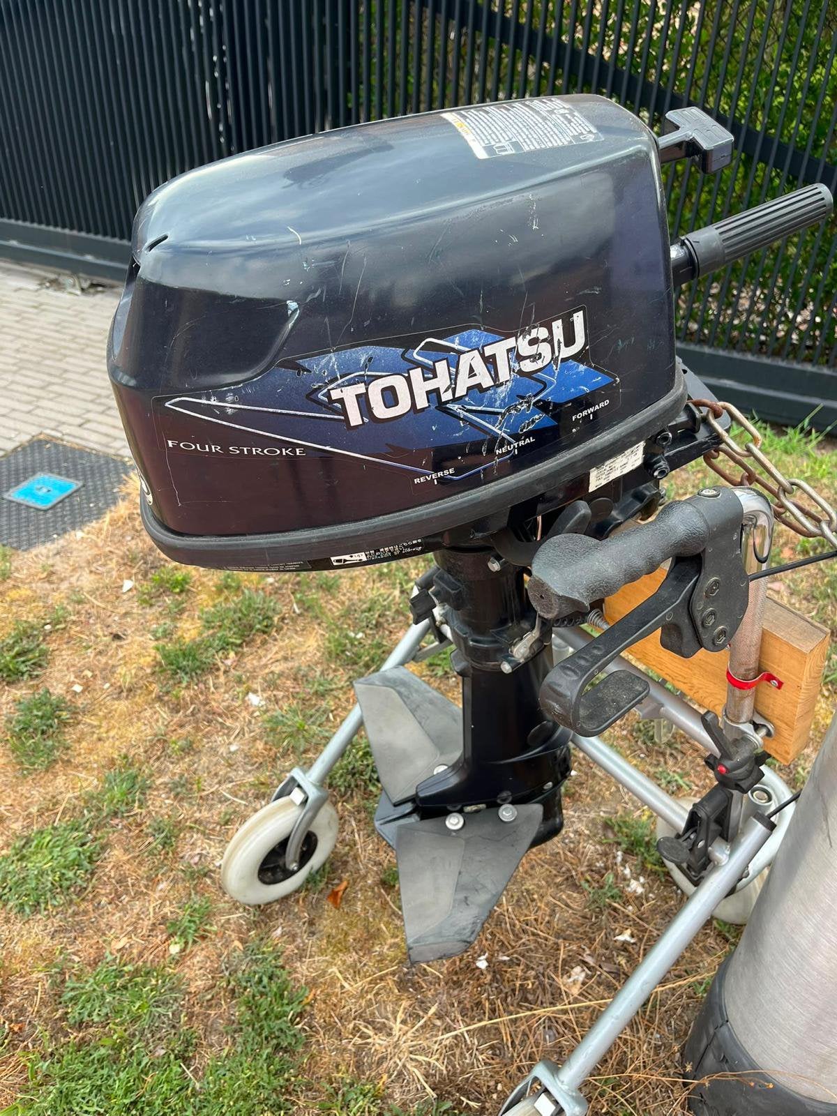 Tohatsu 5pk, Ophalen, Minder dan 5 pk, Viertaktmotor, Zo goed als nieuw