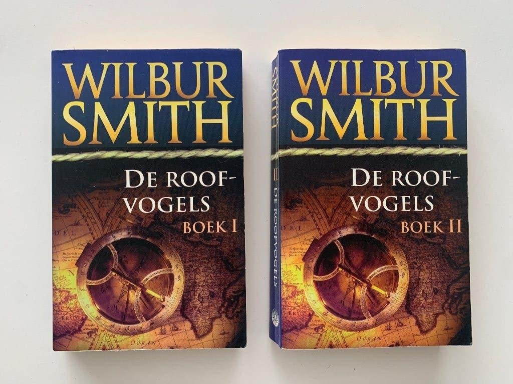 Wilbur Smith, De roofvogels I en II, Boeken, Ophalen of Verzenden, Gelezen