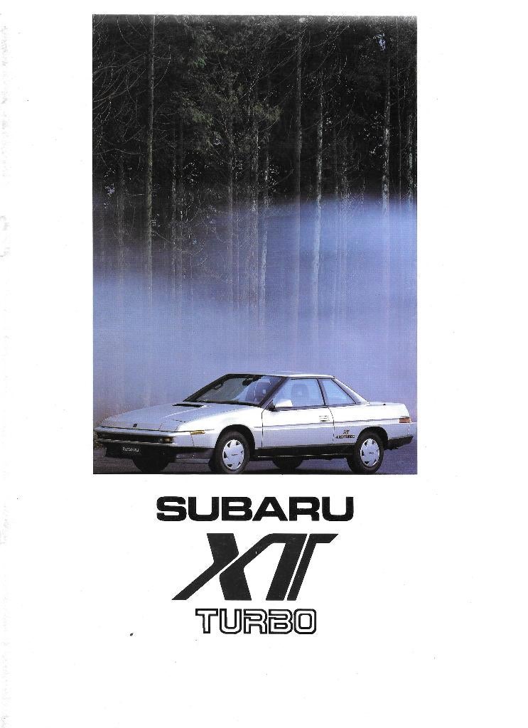 SUBARU XT TURBO,  1988, Ophalen of Verzenden, Zo goed als nieuw, Overige merken