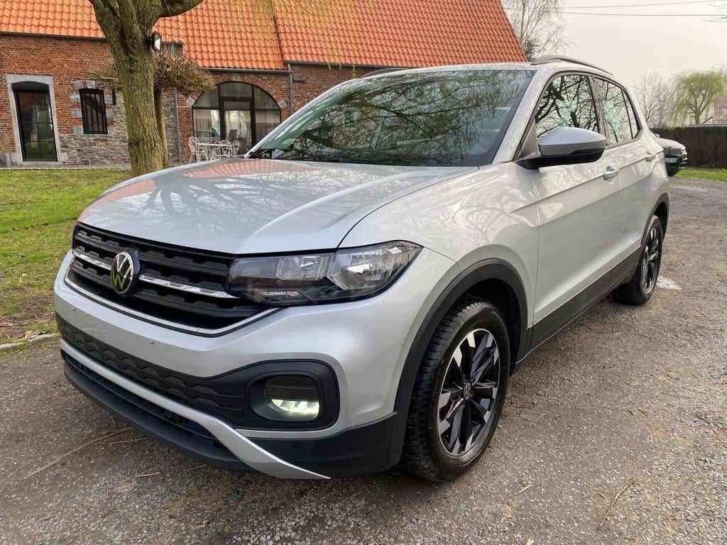 Volkswagen T-Cross T-Cross 1.0 TSI Style Business DSG / TVA/, Argent ou Gris, Euro 6, Entreprise, Carnet d'entretien