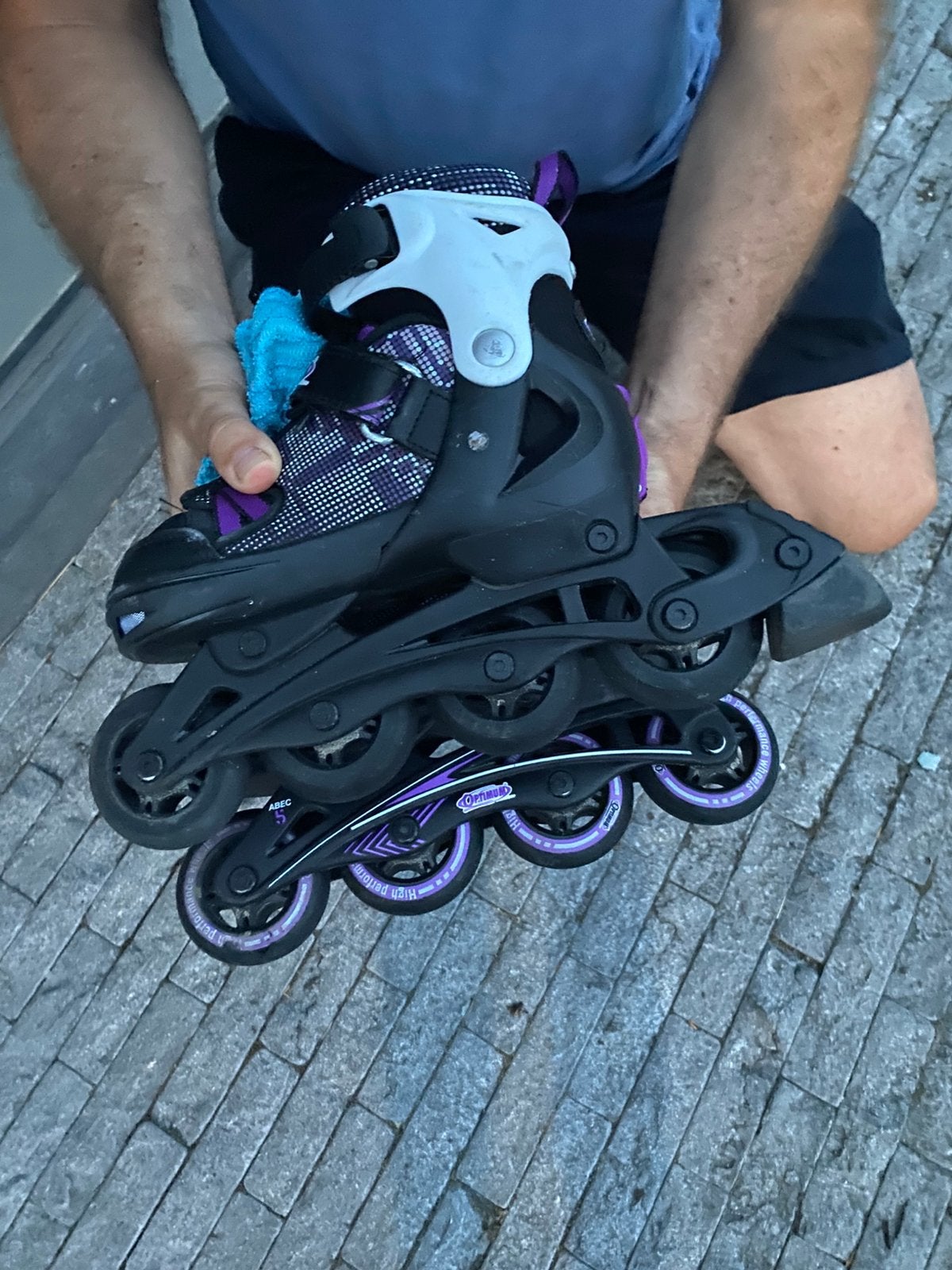 Inline skates, Autres marques, Rollers 4 roues en ligne, Enlèvement, Utilisé