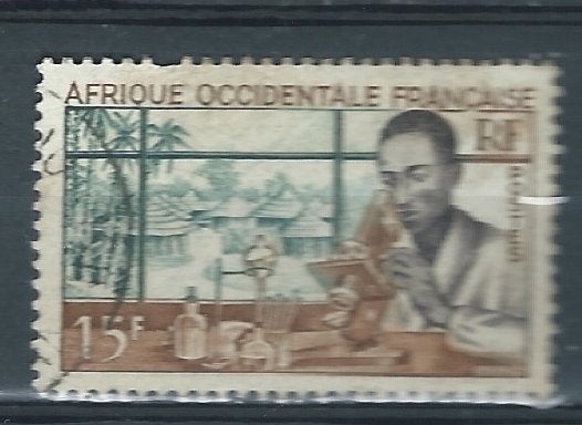 FRANSE WEST-AFRIKA, Ophalen of Verzenden, Overige landen, Gestempeld