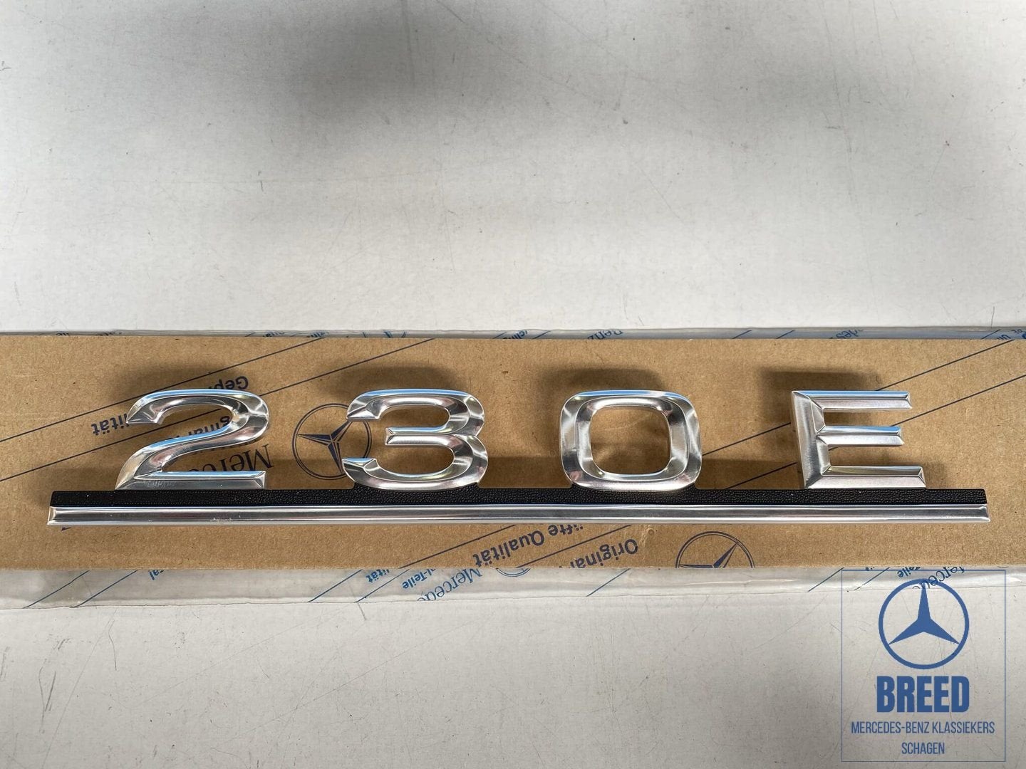 NOS typeplaatje 230E voor Mercedes-Benz W123, Auto-onderdelen, -, Nieuw, Ophalen of Verzenden, -