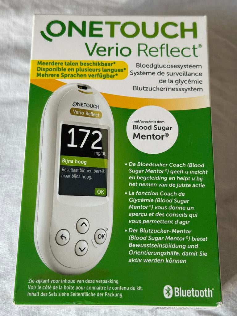 Système de glycémie ONETOUCH Verio Reflect, non ouvert, Enlèvement ou Envoi, Comme neuf