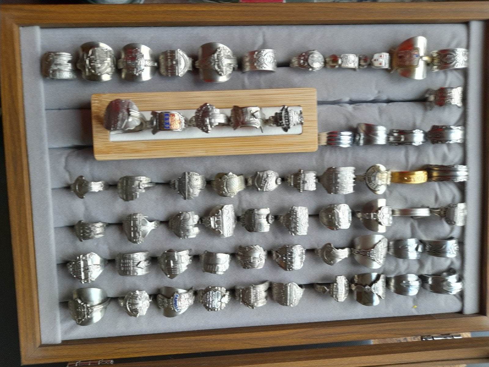 handgemaakte 'souvenir'-ringen, Ophalen of Verzenden, Zilver, Zilver