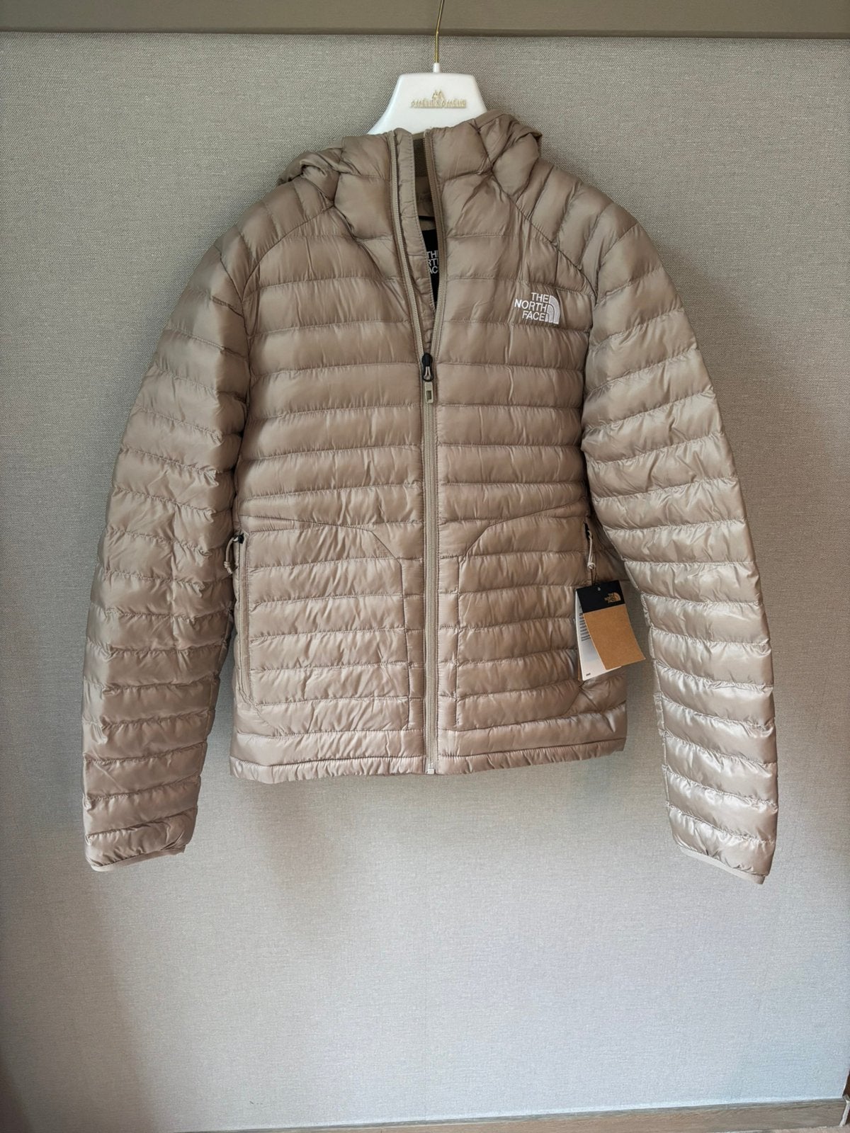 Gewatteerde jas heren The North Face maat M, Ophalen, Nieuw, Maat 48/50 (M), Beige