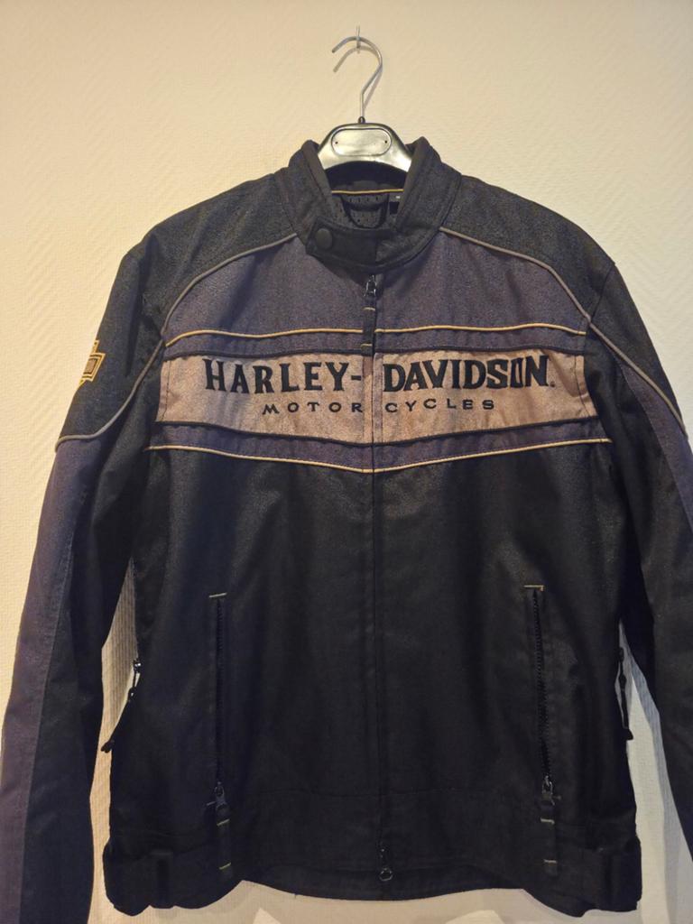 Harley davidson jas  maat M, Motoren, Ophalen of Verzenden, Jas | leer