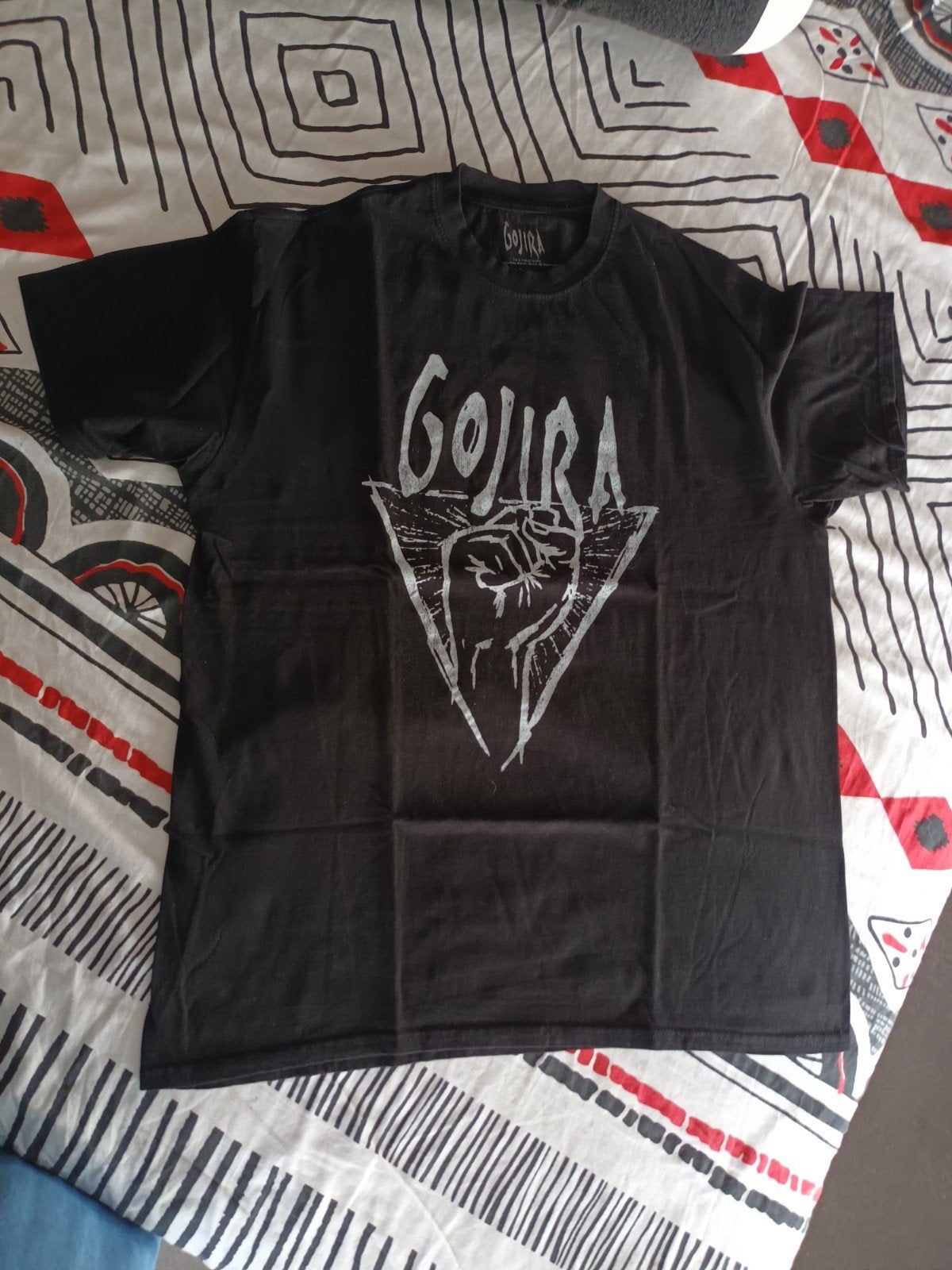 Gojira shirt - Maat L, Kleding | Heren, T-shirts, Gojira, Maat 52/54 (L), Zwart, Ophalen of Verzenden