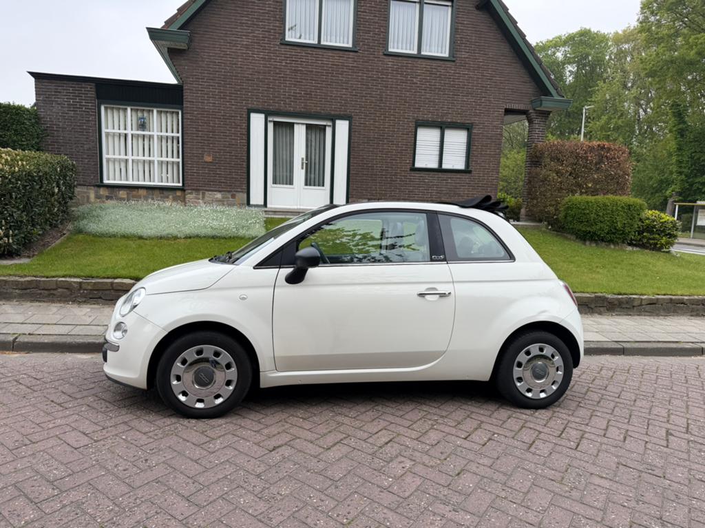Fiat 500C 1.2i essence 0.63000km airco , cabriolet,, carpass, Autos, 1242 cm³, Euro 5, Achat, Entreprise