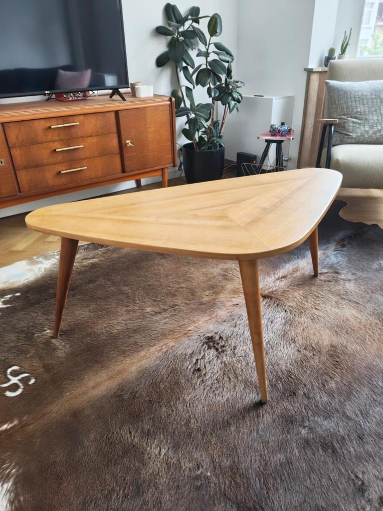 Table basse tripode - vintage années 60's, Enlèvement
