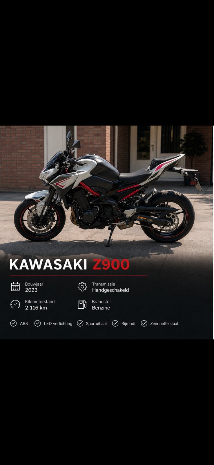 Kawasaki Z900 en parfait état !, Motos, Motos | Honda, Échappement sport, Permis Moto A, Occasion, Particulier