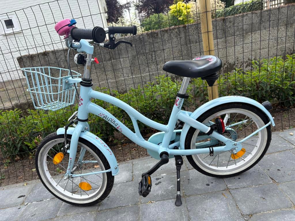 Kinder fiets 16 inch, Ophalen, Terugtraprem, 16 inch, Handrem
