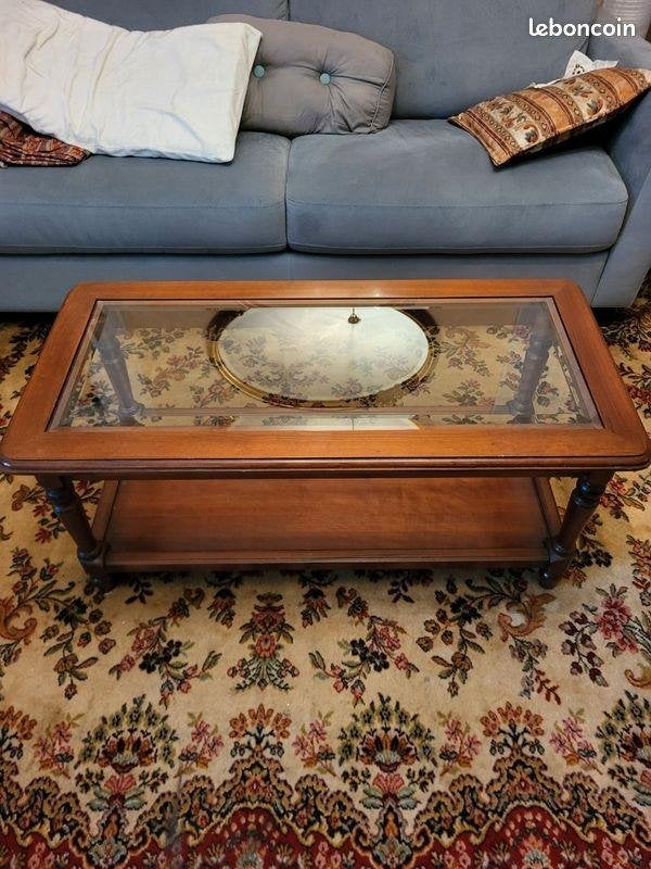 TABLE BASSE, Enlèvement, Utilisé, Verre