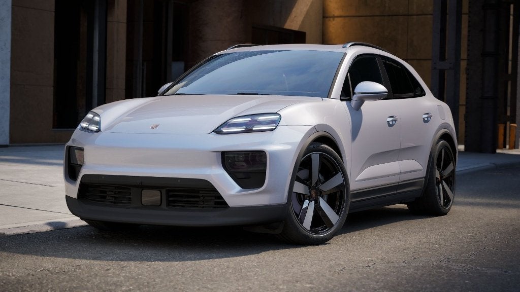 Porsche Macan 4 – 22” – Luchtvering–Achterasbesturing – Inno, Automaat, Leder, SUV of Terreinwagen, Zilver of Grijs