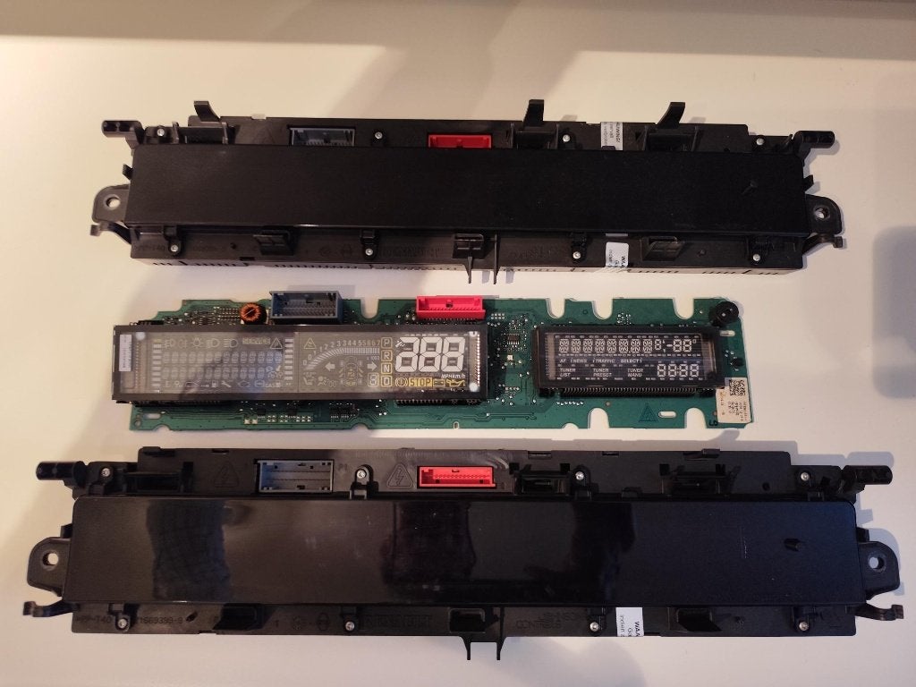 Kmteller Renault Scenic herstel instrument, Ophalen of Verzenden, Gebruikt, Renault