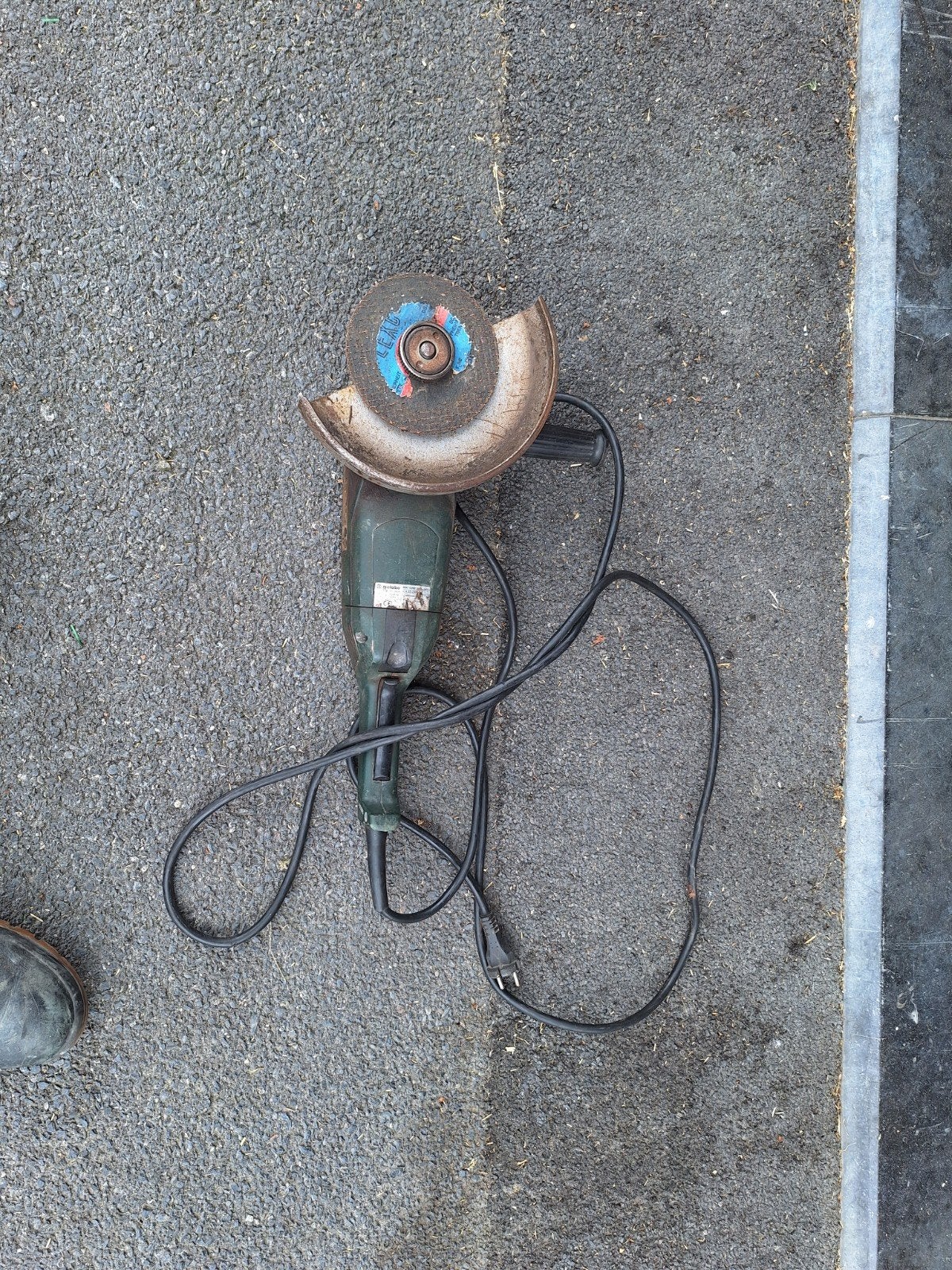 Metabo haakse slijper, Doe-het-zelf en Bouw, Ophalen