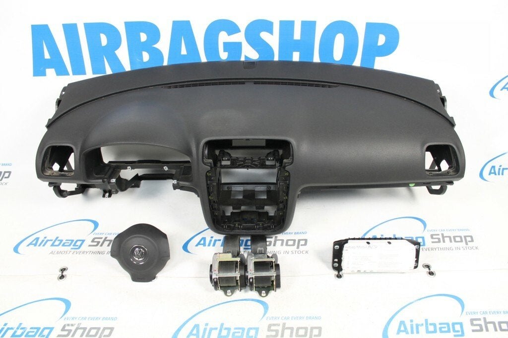 Airbag set - Dashboard zwart Volkswagen Scirocco (2008-2014)
