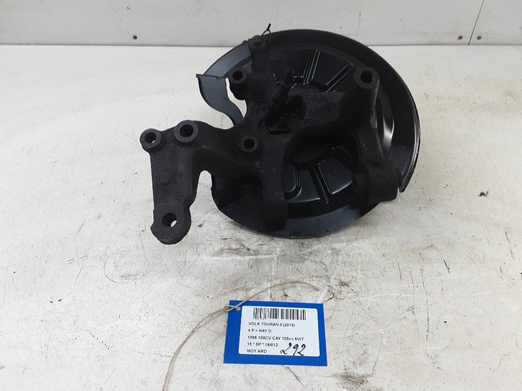 MOYEU DE ROUE ARRIÈRE DROIT Volkswagen Touran (1T1 / T2), Utilisé, Volkswagen
