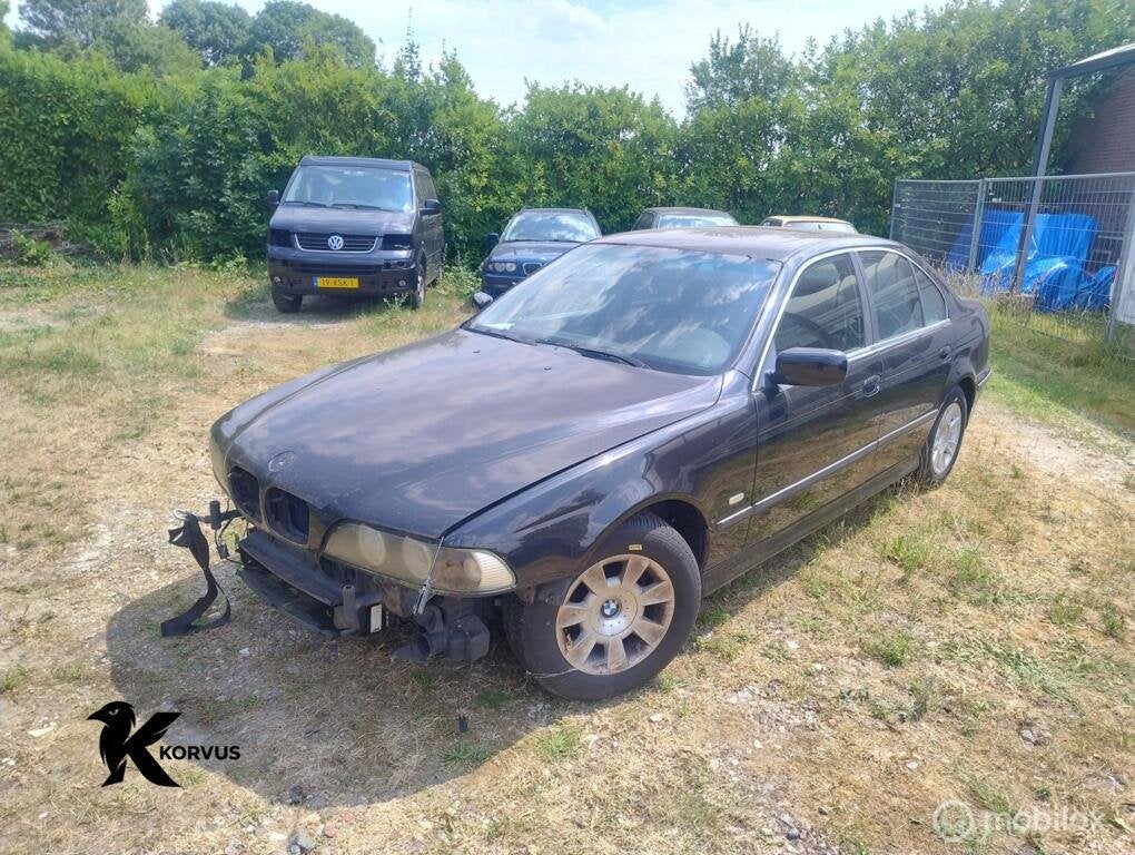BMW 5-serie 523i 2000 Cosmos schwarz, Gebruikt, BMW, BMW