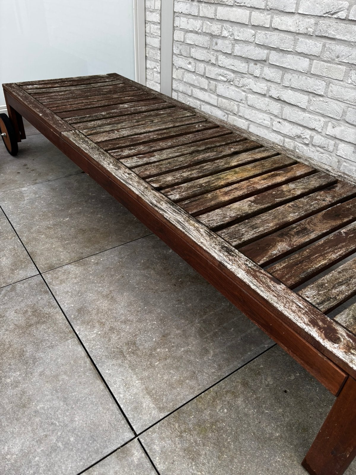 GRATIS Tuinstoel Ikea met kussen, Tuin en Terras, Ophalen, Gebruikt, Hout
