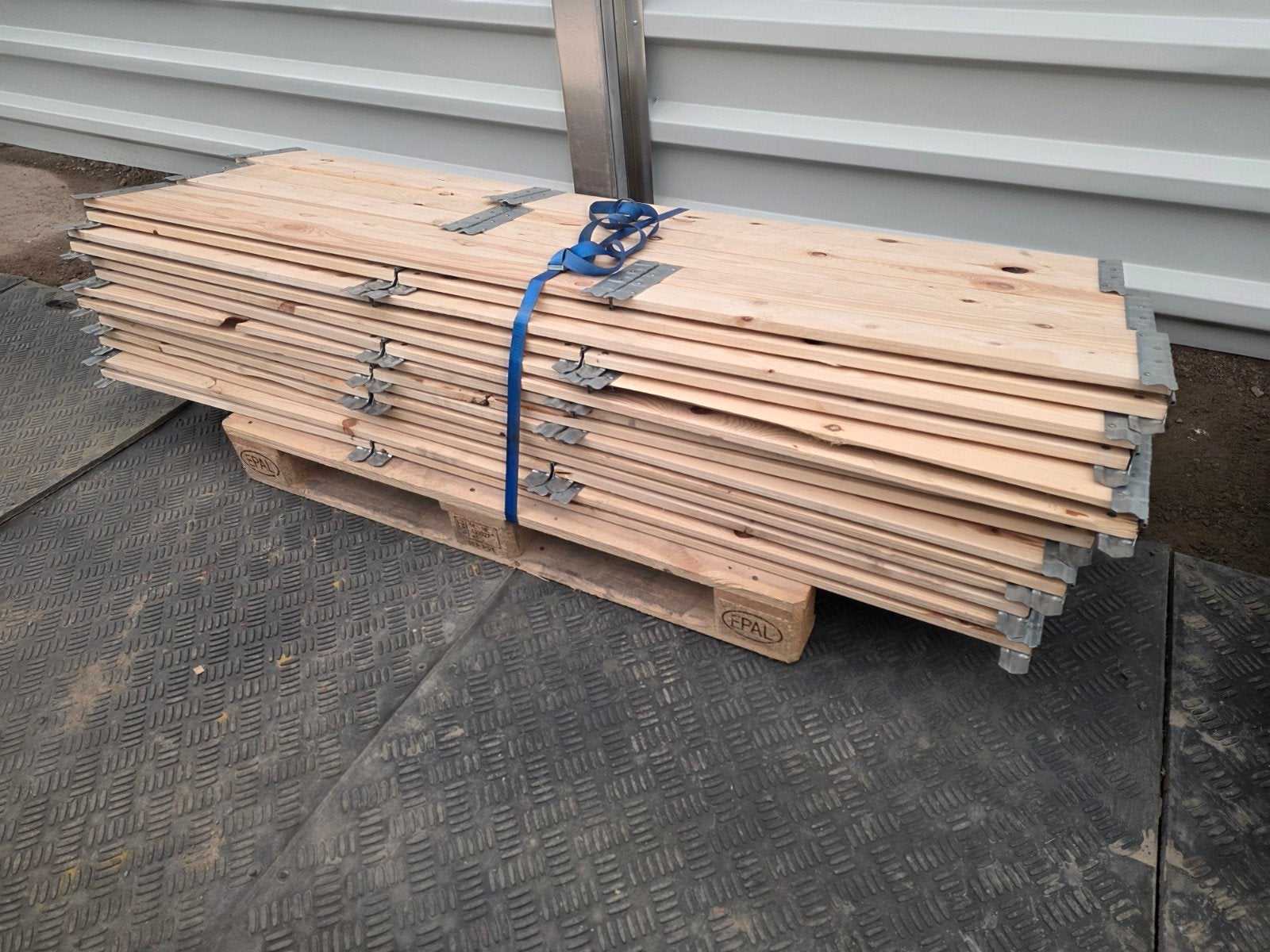Rehausse palette, euro palette, contour de palettew collier, Bricolage & Construction, Bois & Planches, Enlèvement, Palette