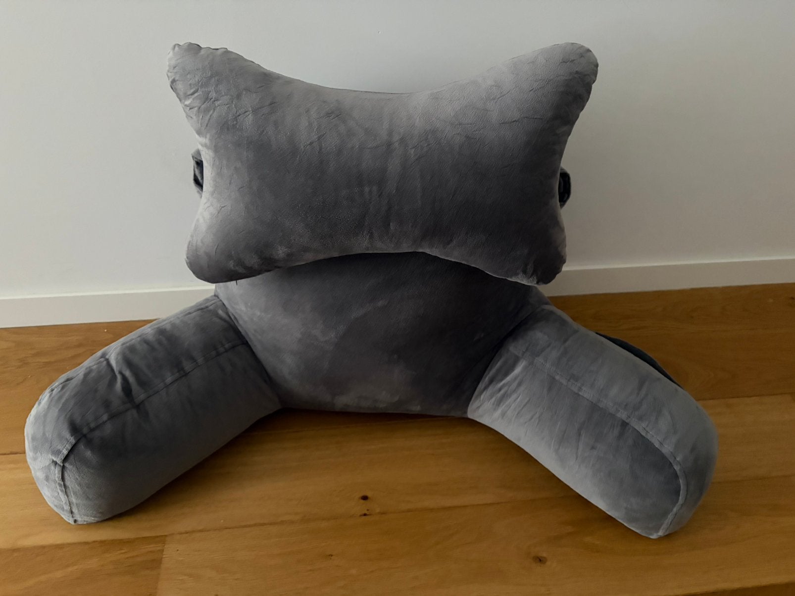 Coussin de lecture avec accoudoirs, Maison & Meubles, Enlèvement, Comme neuf, Gris