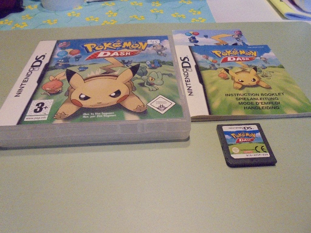 Nintendo DS Pokémon Dash (CIB), Consoles de jeu & Jeux vidéo, Jeux | Nintendo DS, Aventure et Action, Utilisé, À partir de 3 ans